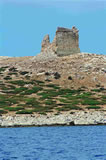 Dettaglio della Torre sull'Isola delle Femmine  clicca la foto per ingrandirla in un'altra pagina