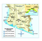 cartina del Portofino clicca l'immagine per ingrandirla in un'altra pagina