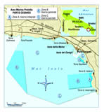 cartina del Porto Cesareo clicca l'immagine per ingrandirla in un'altra pagina