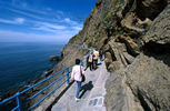 La Via dell'amore nel Parco Nazionale delle Cinque Terre, Liguria clicca la foto per ingrandirla in un'altra pagina